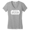 peaky blinders razor blade mens Women's V-Neck T-Shirt