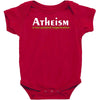 atheism funny retro religion jesus christ believer comic god Baby Bodysuit