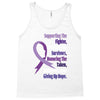 supporting the fighter, admiring the survivors, honoring the taken Tank Top