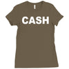 cash Ladies Fitted T-Shirt