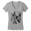 dbz Women's V-Neck T-Shirt