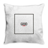 HUMAN Throw Pillow