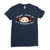 September Peeking Out Asian Baby Boy Ladies Fitted T-Shirt