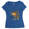 cat bus kong Women's Triblend Scoop T-shirt