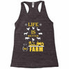 life is better1 Racerback Tank