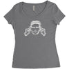 factory records use hearing protection Women's Triblend Scoop T-shirt