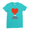 i lava you Ladies Fitted T-Shirt