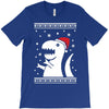 big trex santa ugly christmas T-Shirt
