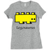 legosaurus Ladies Fitted T-Shirt
