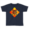 orange 18 Toddler T-shirt