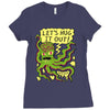 lets hug it out (2) Ladies Fitted T-Shirt