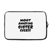 sister brother Laptop sleeve