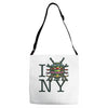 i (turtle) ny Adjustable Strap Totes