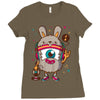 weird dj Ladies Fitted T-Shirt