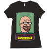 walter white Ladies Fitted T-Shirt