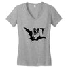 bat (2) Women's V-Neck T-Shirt