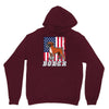 usa boxer flag Unisex Hoodie