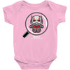 hello! i'm down here! Baby Onesie