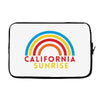 California Sunrise Pocket Laptop sleeve