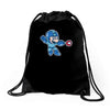 mega mario Drawstring Bags