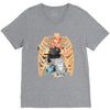 cats İn rib V-Neck Tee