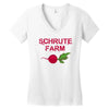 schrute farm Women's V-Neck T-Shirt