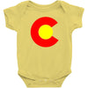 colorado flag Baby Onesie