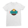 HAPPY FATHERS DAY Ladies Fitted T-Shirt