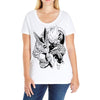 dbz Ladies Curvy T-Shirt