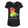 haters gonna hate Maternity Scoop Neck T-shirt