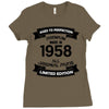Premium Vintage  1958 Ladies Fitted T-Shirt