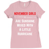 November Girls Ladies Fitted T-Shirt