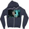 elon musk smoke Zipper Hoodie