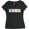 Sarcasm Elements Women's Triblend Scoop T-shirt