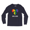 Love is Love Heart Long Sleeve Shirts