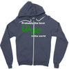 probably best welder in the world Zipper Hoodie
