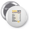 Taurus Facts Servings Per Container Pin-back button