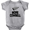 snl more cowbell Baby Onesie