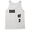 dad of 2 Tank Top