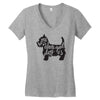 dog lover Women's V-Neck T-Shirt