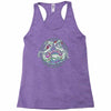 angry bulldog Racerback Tank