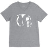 the crow die krahe horror V-Neck Tee