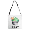 Best Friends Tacos Adjustable Strap Totes