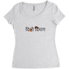 latin Women's Triblend Scoop T-shirt