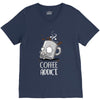 coffee addict V-Neck Tee