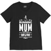 running mum V-Neck Tee