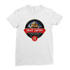 skull splitter beer label ideal birthday present or gift Ladies Fitted T-Shirt