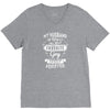 My Husband Is Totally My Most Favorite Guy V-Neck Tee