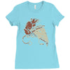 pizza rat Ladies Fitted T-Shirt