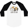 crazy cat lady 3/4 Sleeve Shirt